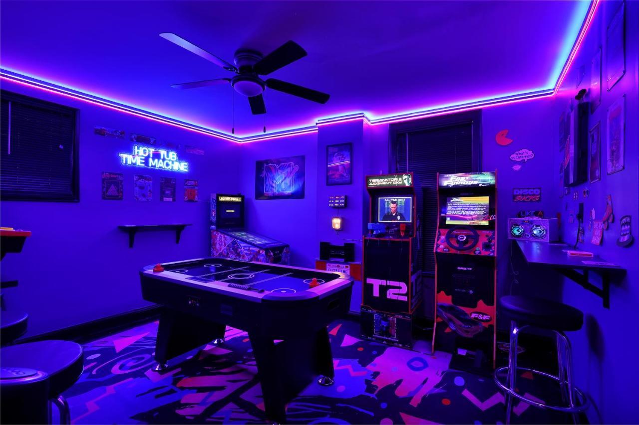 セント・オーガスティン Hot Tub- 80'S Arcade- Pool Table- Historic Downtown- 7 Car Parkingヴィラ エクステリア 写真